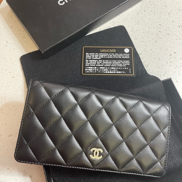CHANEL Handbags - Authentic Chanel long wallet
